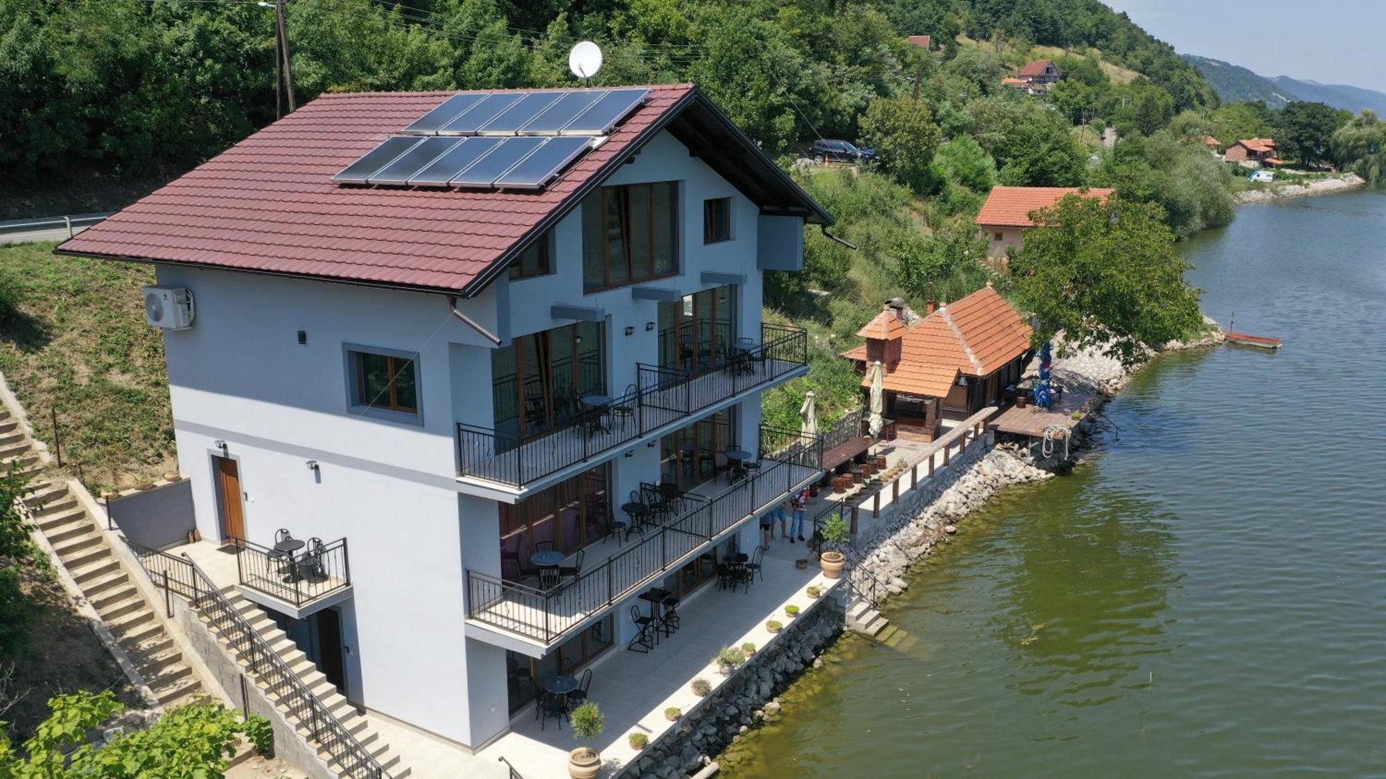 Dunavska Vila Milosavljevic Donji Milanovac Exteriör bild